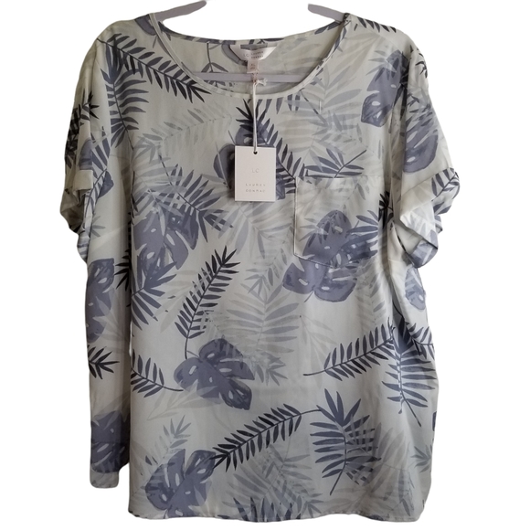 LC Lauren Conrad Tops - NWT XL Lauren Conrad Woven Tee